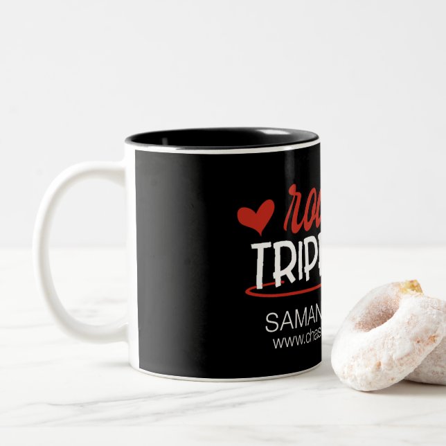 RoadTripping mug black (Avec donut)