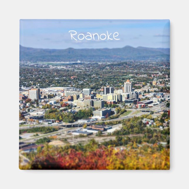 Roanoke Virginia Magnet (Devant)