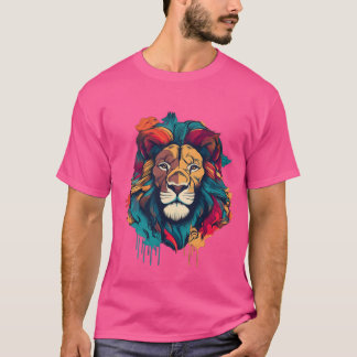 "Roar Majestic - T-shirts gras et artistiques"