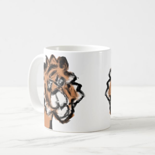 Roar-somely Cute Tiger Mug (Devant gauche)