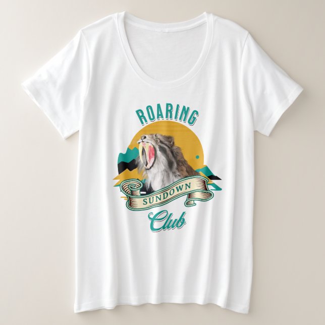 Roaring Sundown Club Sabertooth Tiger (Design devant)