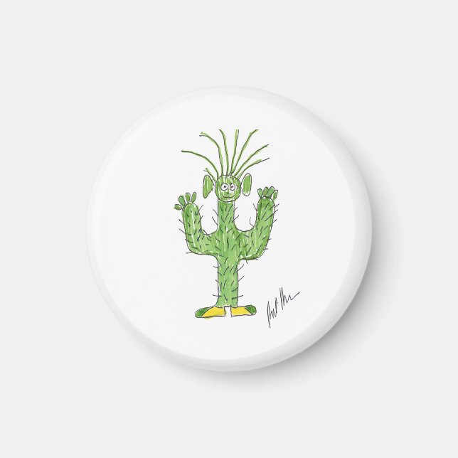 RobArt Cactus Magnet (Devant)