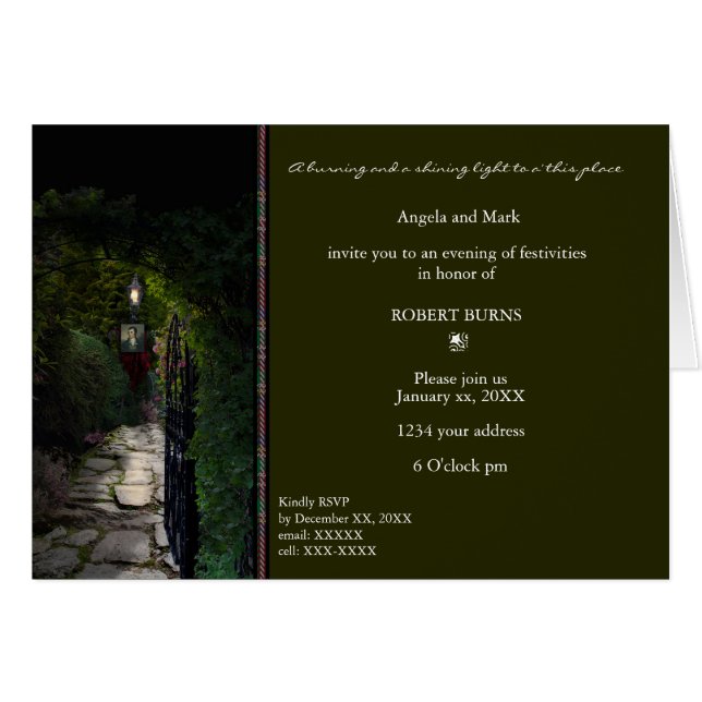 Robbie Burns Gate (Devant horizontal)