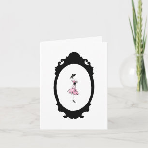 Robe à pois ~ Cartes / Invitations