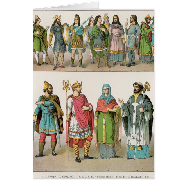Robe anglo-saxonne (Devant)