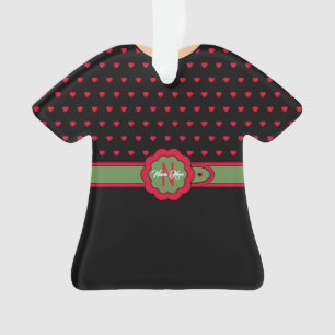 Robe Ceinturée Polka Dot Ornement de Noël
