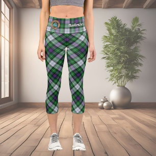 Robe Clan MacKenzie Tartan Capri Leggings