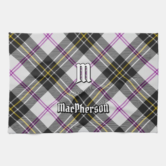 Robe Clan MacPherson Tartan Serviette de cuisine (Horizontal)