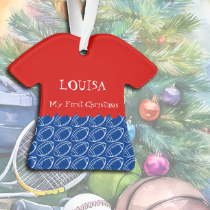 Robe de football de Noël de fille sportive