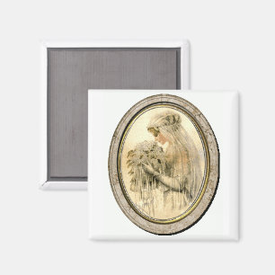 Robe de mariage vintage Magnet de mariée victorien