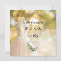 Robe de mariée sur mesure carte de mariée à venir