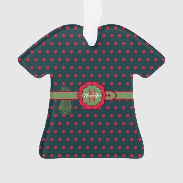 Robe de poupée ceinte Figurine Noël TShirt (devant)