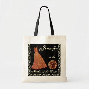 Robe d'OR - mère de la jeune mariée - sac