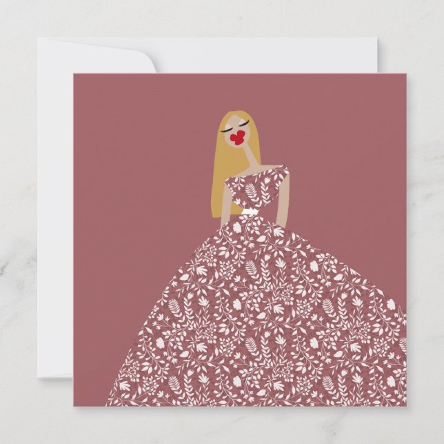 Robe Florale Ultra Féminine Carte de Mode Artistiq (Devant)