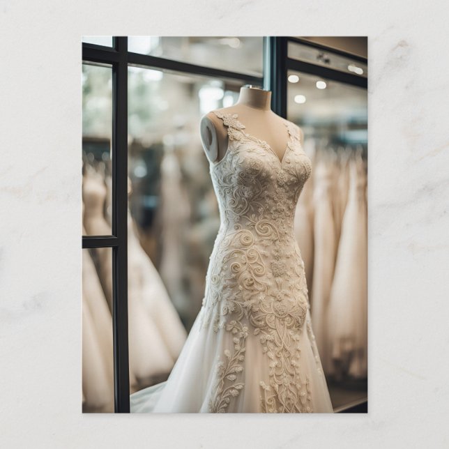 Robe mariage, Carte postale (Devant)