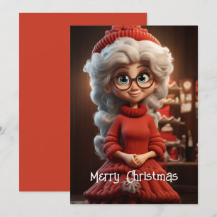 Robe Mme Claus Knit