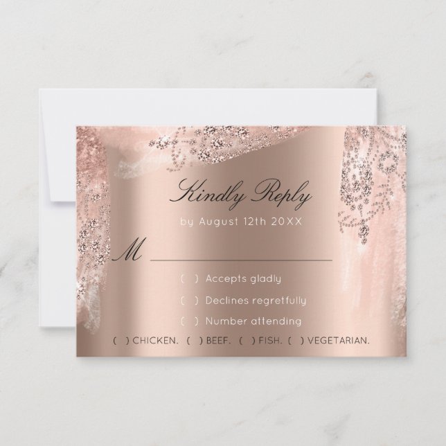 Robe noire de soirée de mariage scintillante RSVP  (Devant)