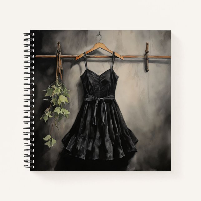 Robe Vintage style rétro LBD Chic Journal Cadeau (Devant)