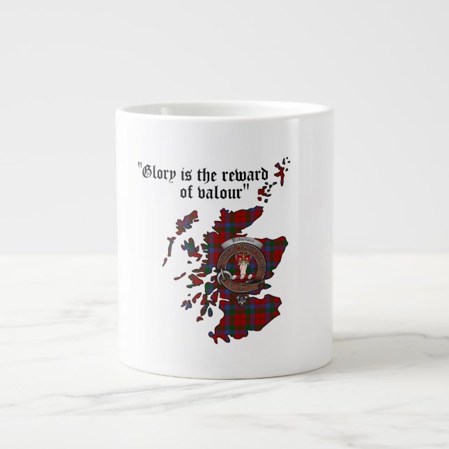 Robertson Clan Badge Jumbo Mug (Devant)