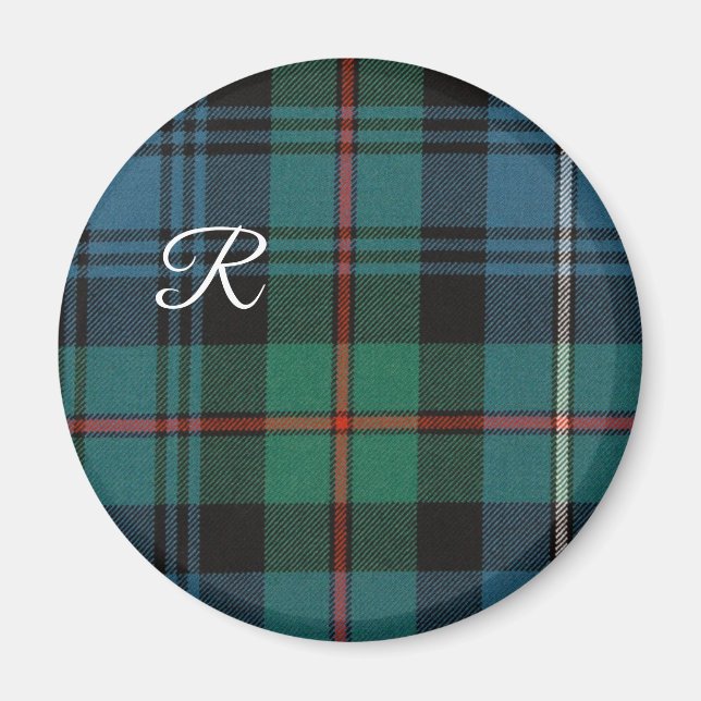 Robertson Magnet en tartan de chasse ancien  (Devant)