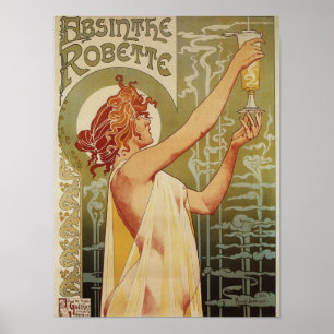 Robette Absinthe Publicité Poster
