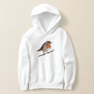 Robin Bird (Erithacus Rubecula) Sweat - shirt à ca