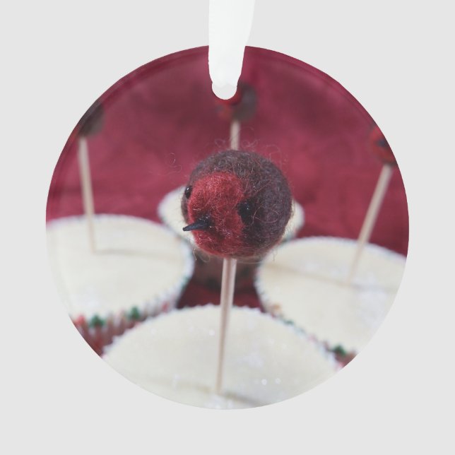 Robin Cupcakes Ornement (devant)