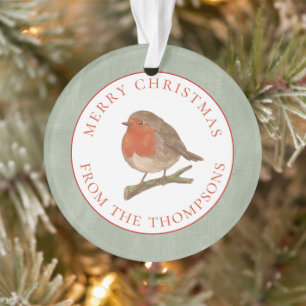 Robin Joyeux Noël Personnalisé