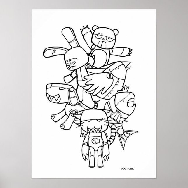 ROBO-TEC : Poster (Devant)