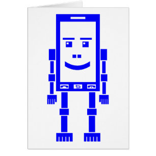 Robo-téléphone - Bleu