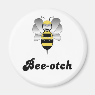 Robobee Bumble Bee Bee-otch Magnet