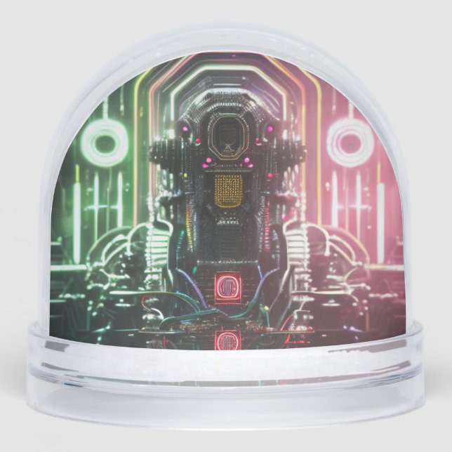 Robot 1 snow globe (Avant)