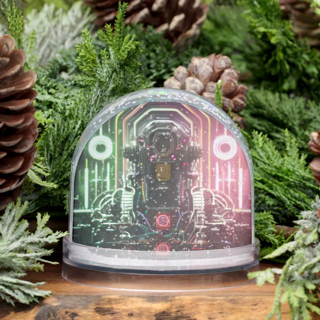 Robot 1 snow globe (Hiver)