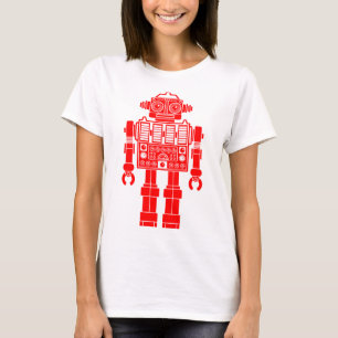 Robot 270620/08 - T-shirt rouge et blanc