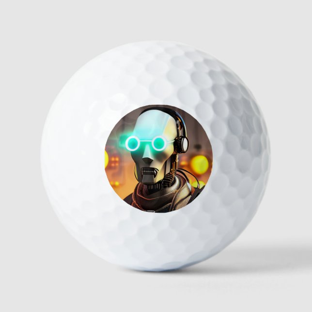 Robot 2 balles de golf de valeur 12 pk (Recto)