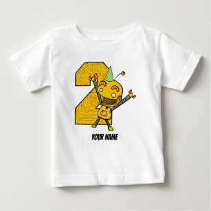 Robot 2e T-shirt bébé anniversaire