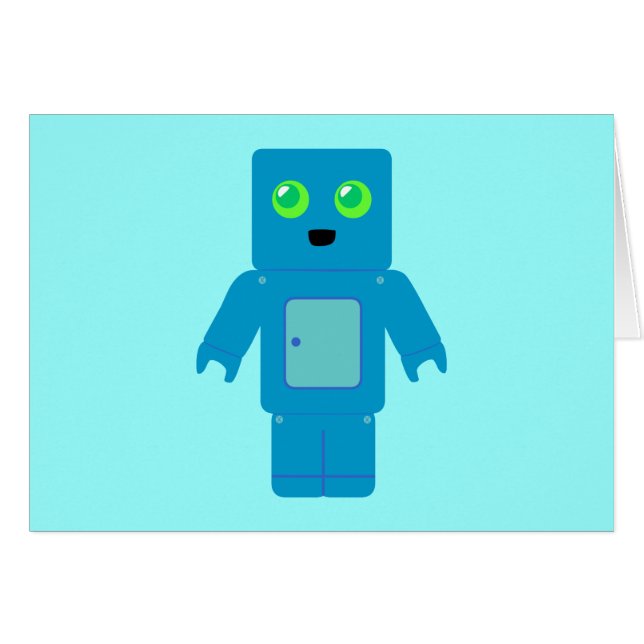 Robot bleu (Devant horizontal)