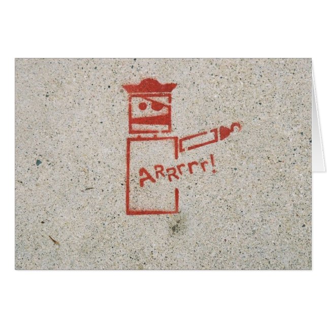 Robot de pirate (Devant Horizontal)