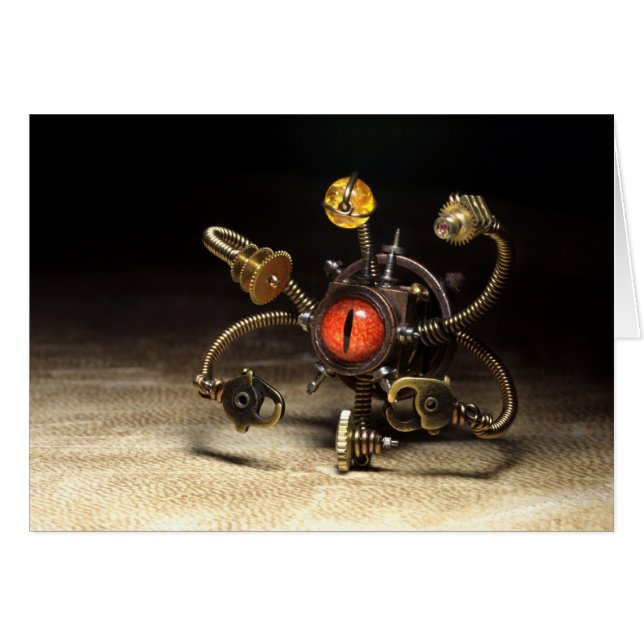 Robot de spectateur de Steampunk (Devant horizontal)
