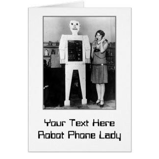 Robot, Madame, téléphone