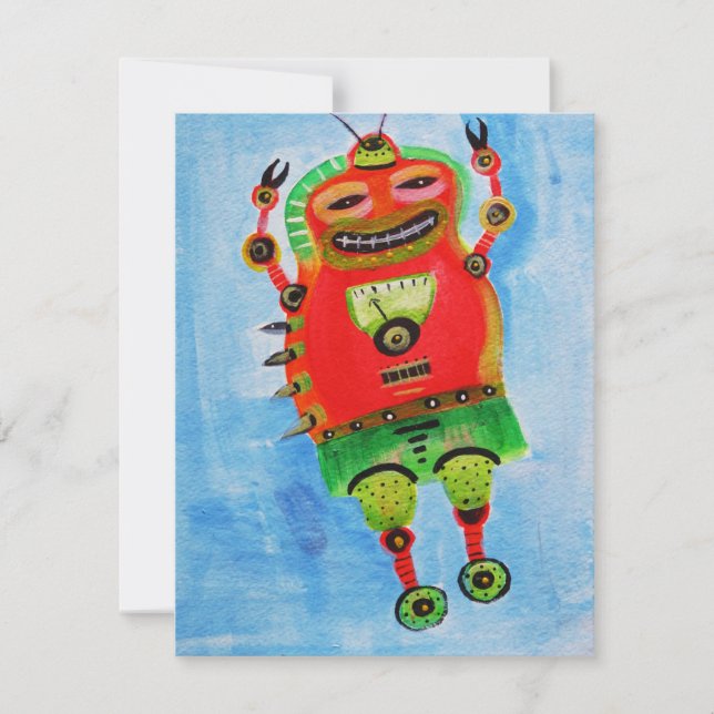 ROBOT Pop ART (Devant)