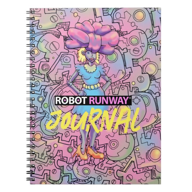 Robot Runway® Big Bow Journal (Devant)
