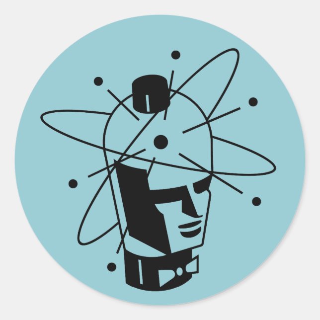 Robotron Vacuum Tubes Sticker (Devant)