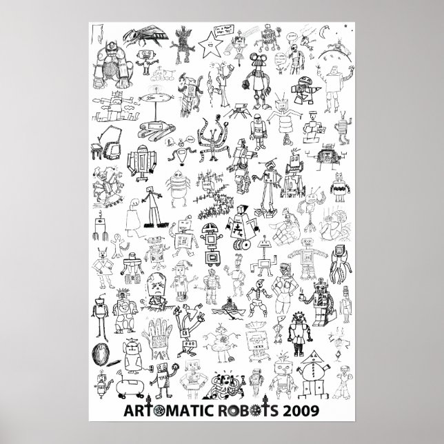 Robots Artomatiques 2009 Poster 2 (Devant)