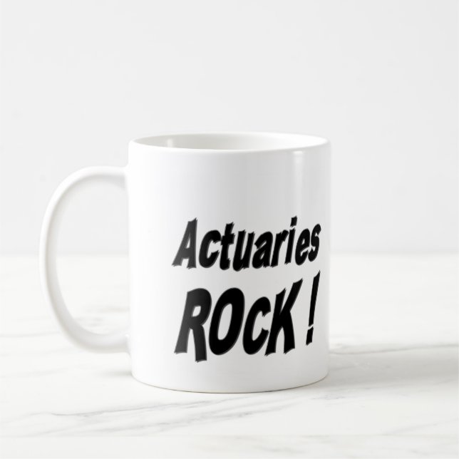 Roche d'actuaires ! Tasse (Gauche)