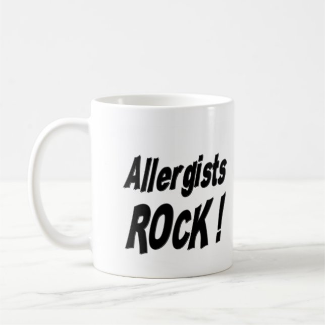Roche d'allergologistes ! Tasse (Gauche)