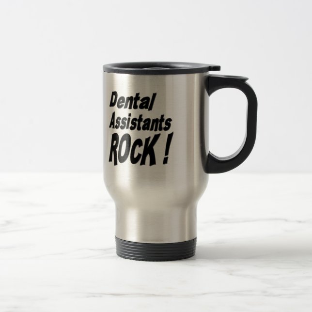 Roche d'assistants dentaires ! Tasse (Droit)