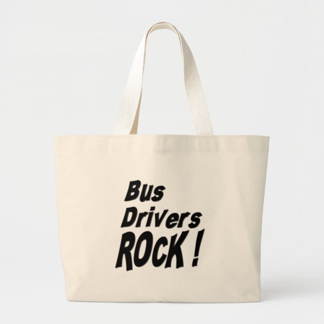 Roche de chauffeurs de bus ! Sac fourre-tout (Devant)