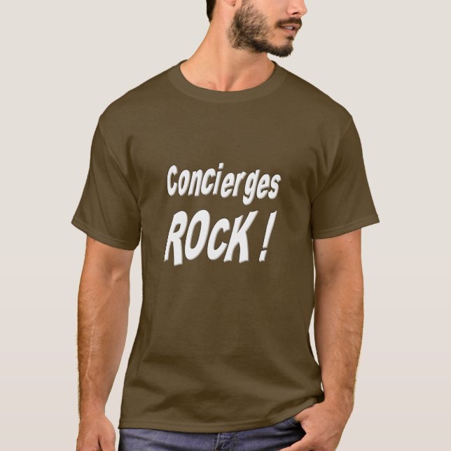 Roche de concierges ! T-shirt (Devant)