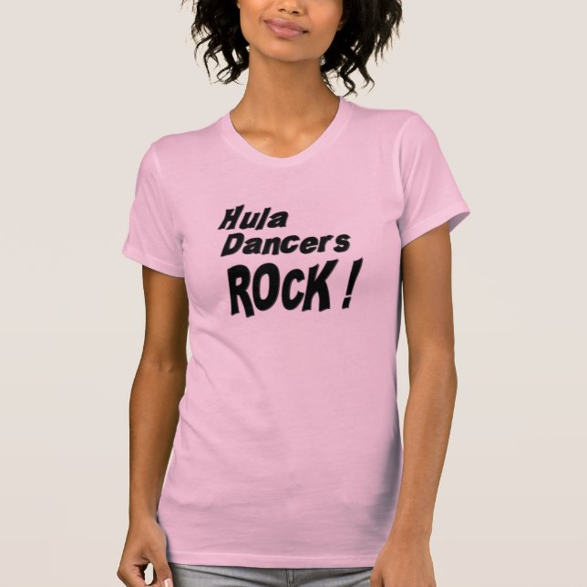 Roche de danseurs de danse polynésienne ! T-shirt (Devant)